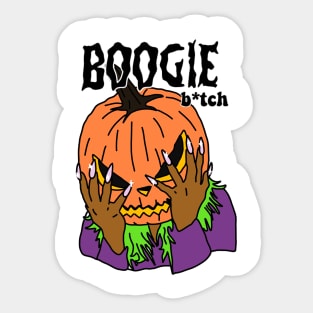 Bad and boogie Sticker